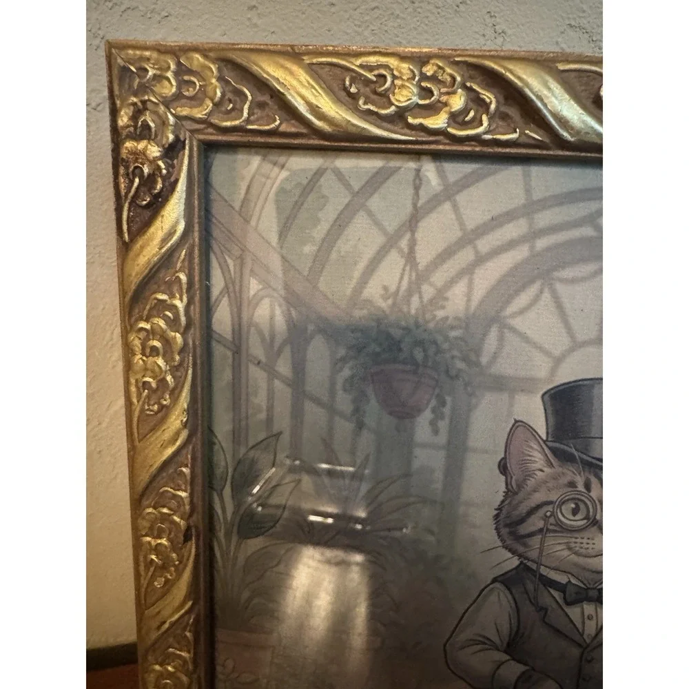 Ornate Vintage Style Gold Wood Picture Frame Baroque Scroll Decorative Art
